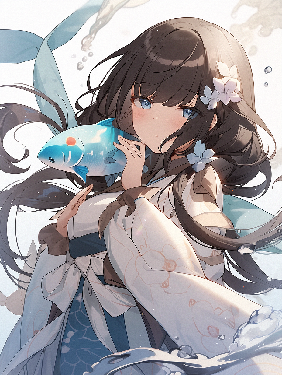 二十四节气动漫形象之谷雨