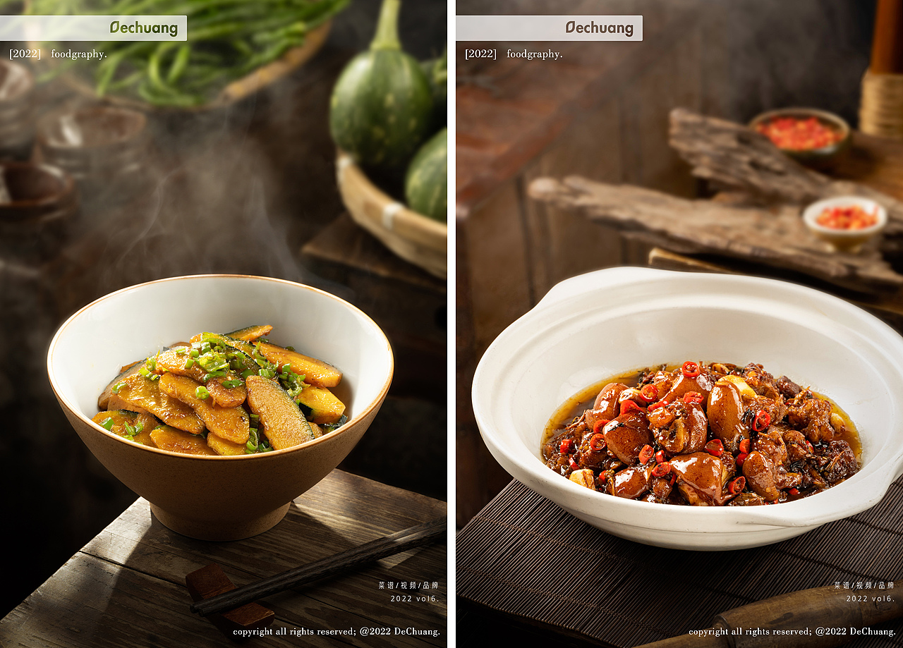 湖南“排骨王“!【粮二哥排骨馆】美食海报拍摄