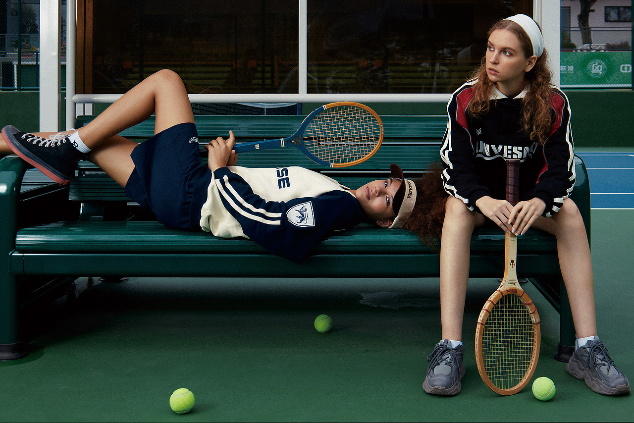 广州商业摄影|复古美式运动装网球大片