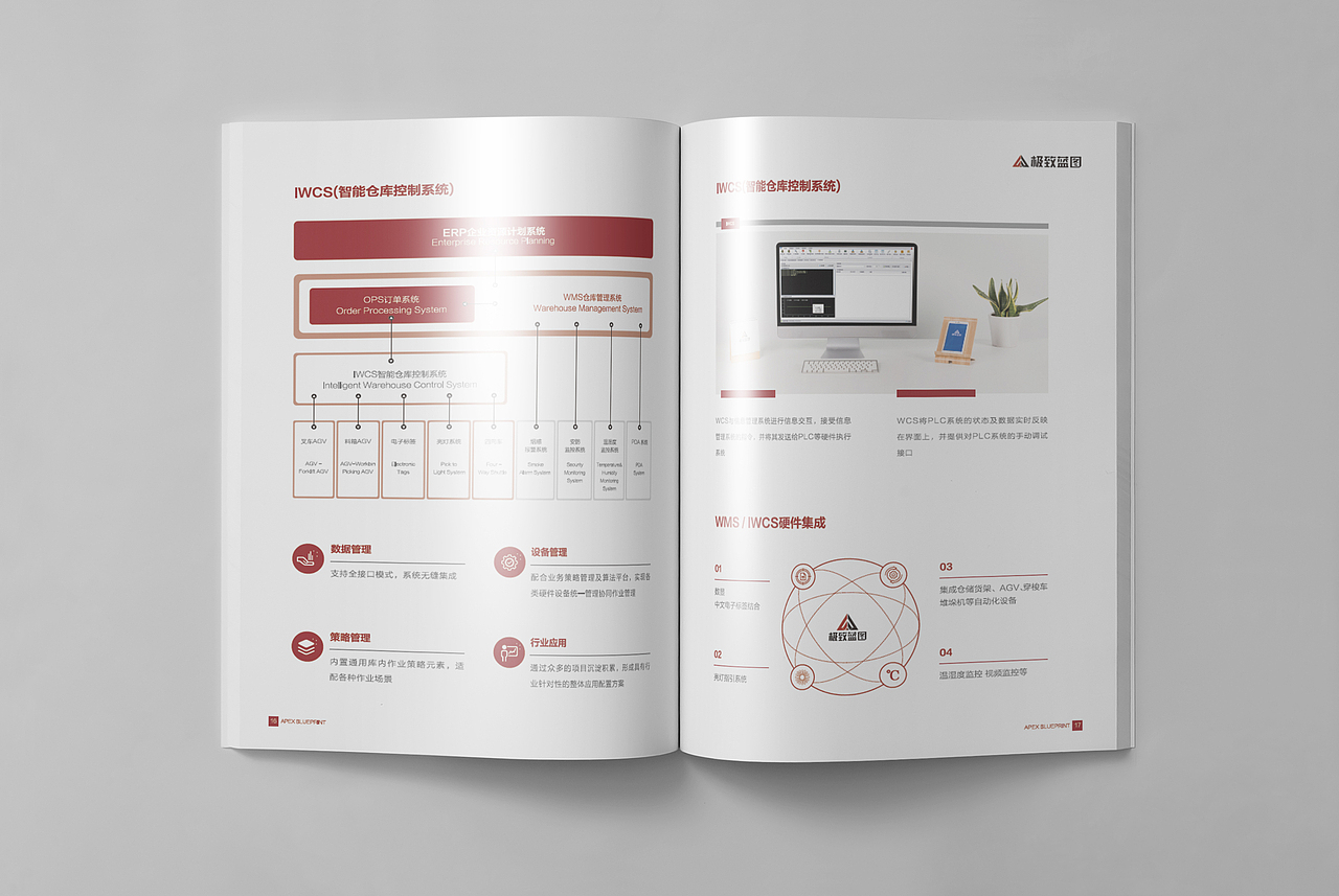 南京极致蓝图穿梭车物流画册设计（图ZMzA2NTM0MzA0） - 书籍/画册 - 站酷设计师橘鹿品牌设计原创素材 - 站酷ZCOOL