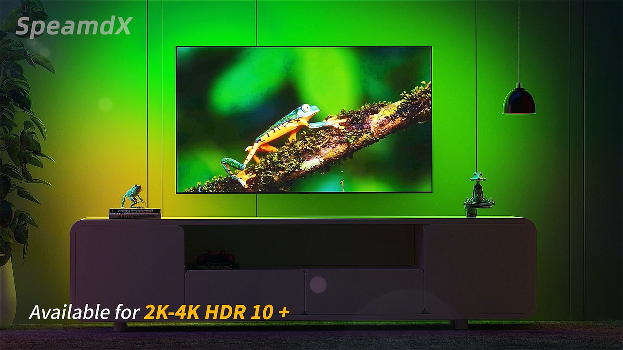 HDMI电视氛围灯动态展现