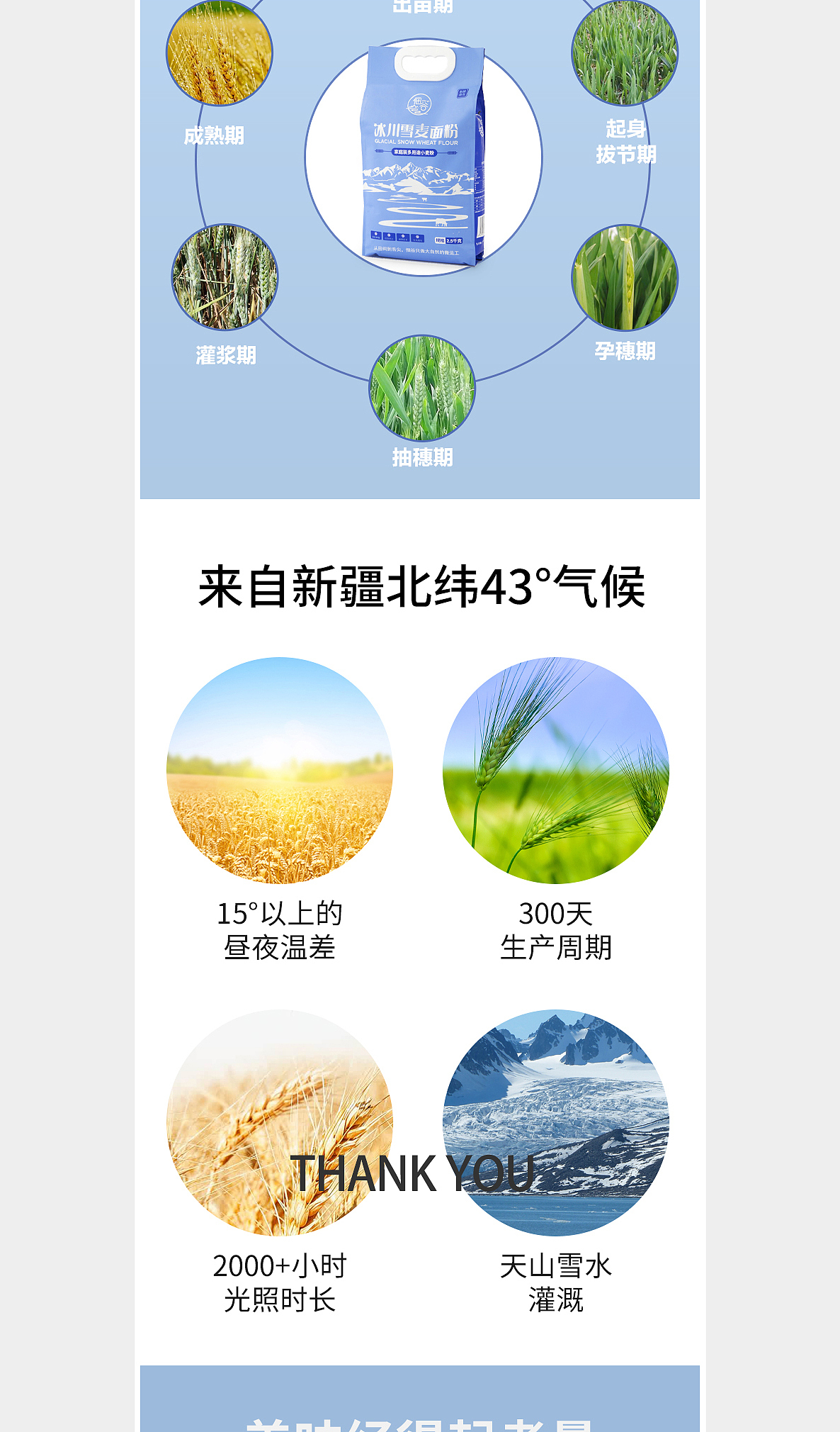 胜已【冰川雪麦粉详情设计案例赏析】