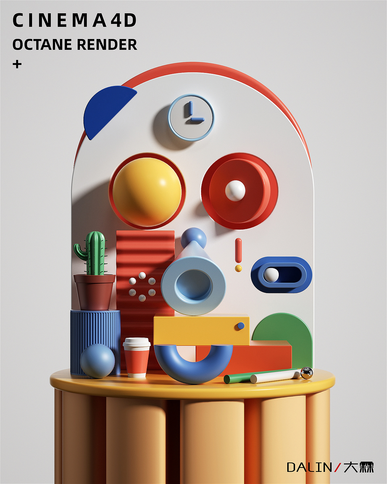 CINEMA4D 渲染（图ZMzEzNDM1MTI4） - 场景 - 站酷设计师大霖子爱哎原创素材 - 站酷ZCOOL