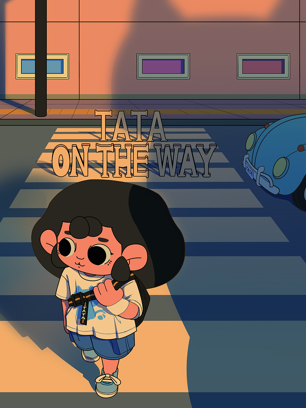 TATA on the way（图ZMzAxNzEyNDk2） - 商业插画 - 站酷设计师大眼TATA原创素材 - 站酷ZCOOL