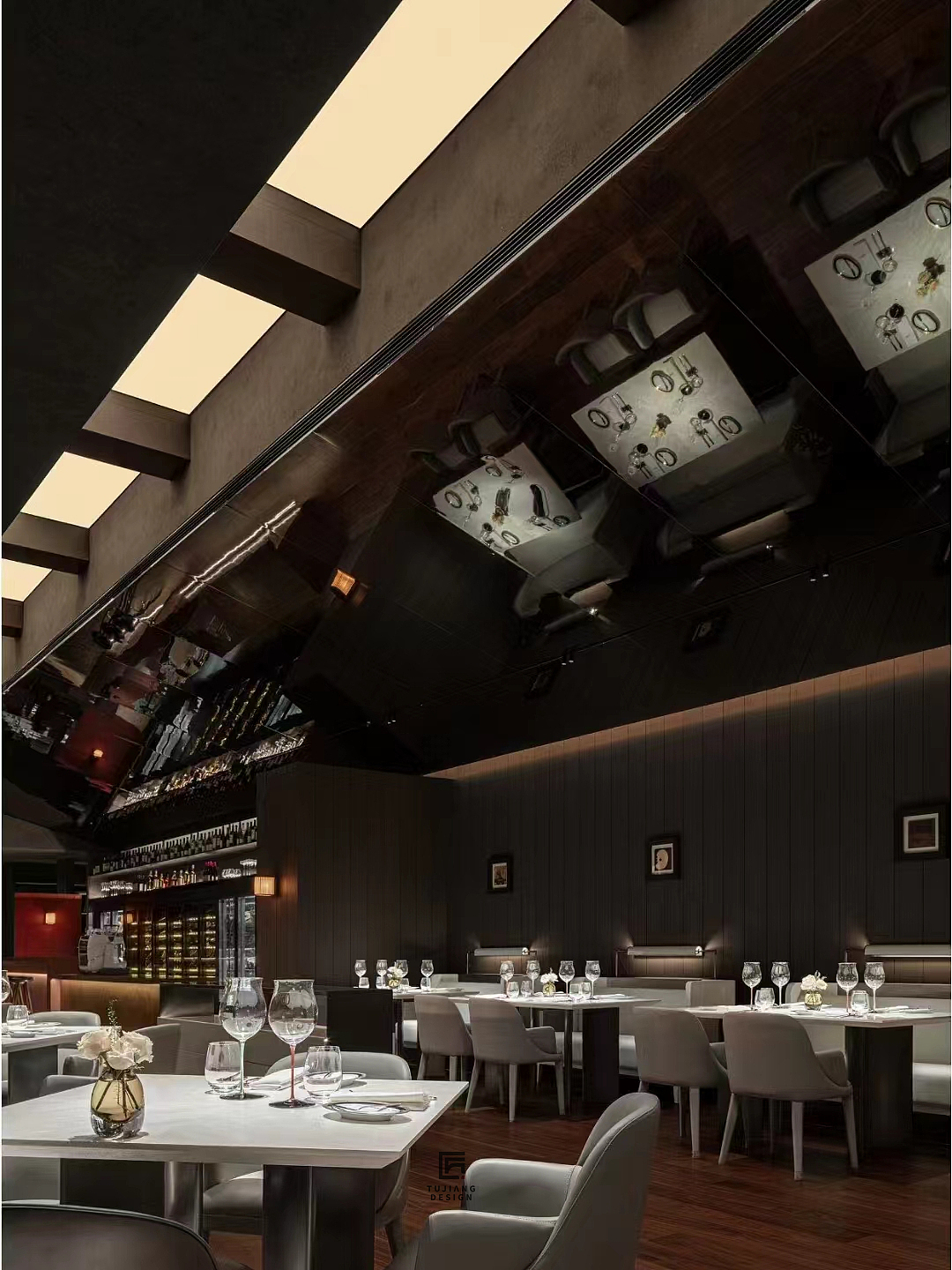 餐饮空间设计案例|理性与艺韵共存