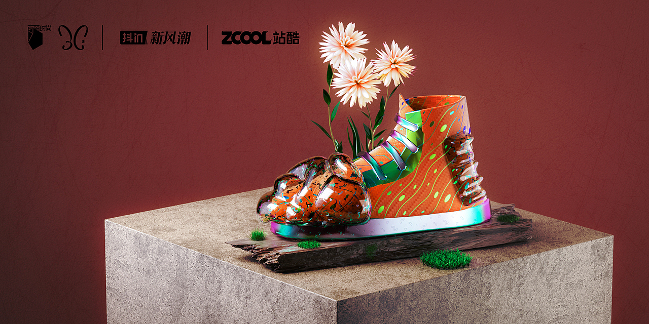 未来虚拟服饰鞋子