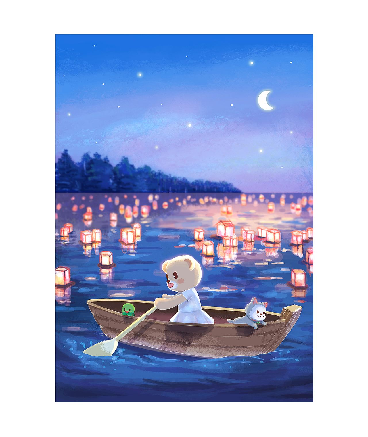 创意儿童绘本插画