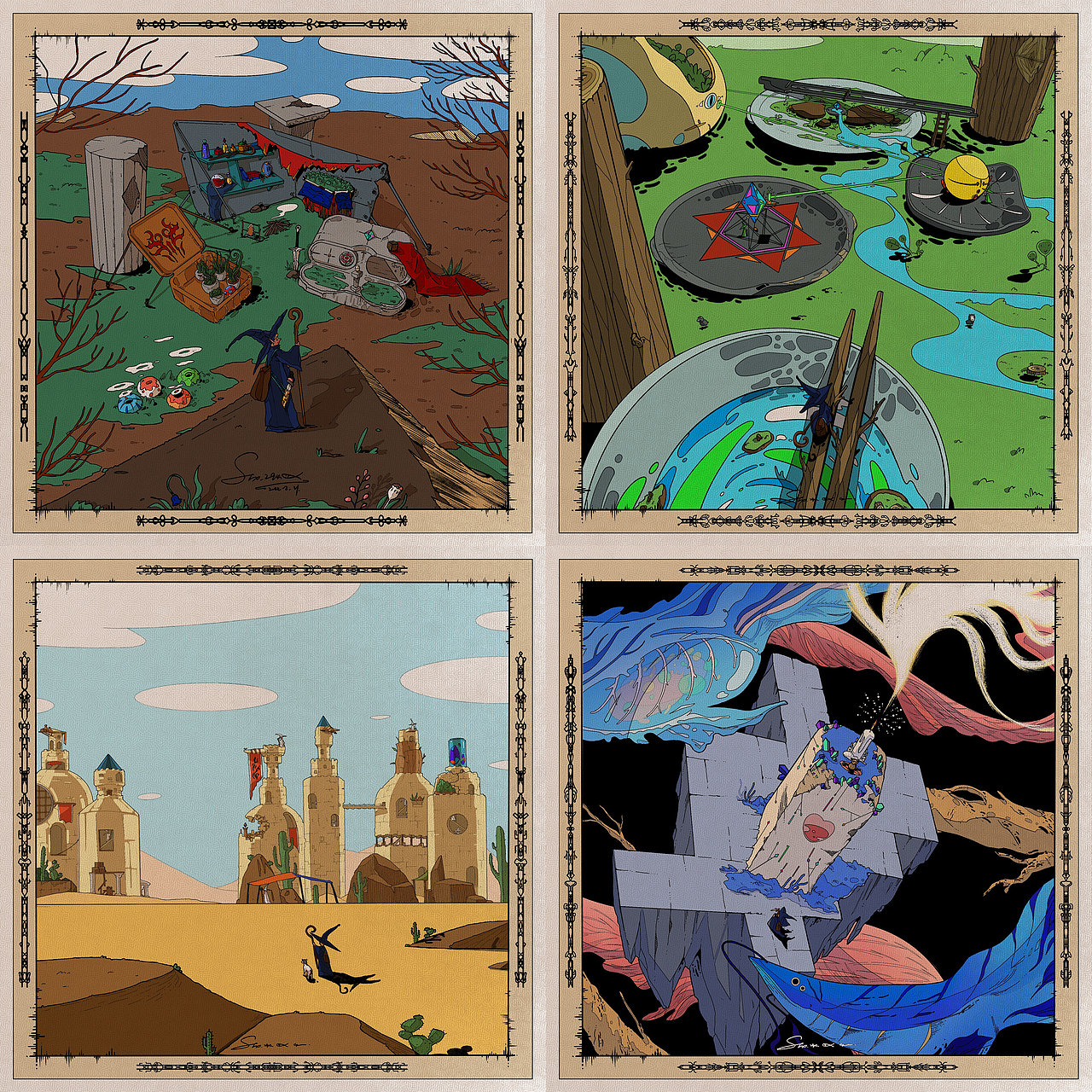 2022个人部分插画作品集