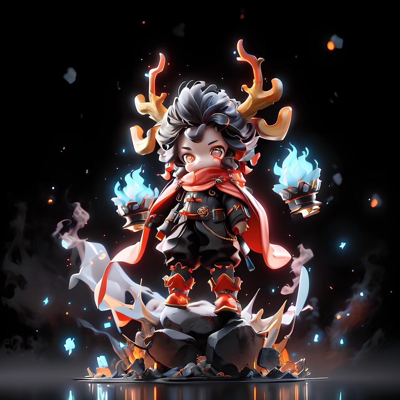 AI手办生成练习 2024.2（图ZMzYyMzM4Nzc2） - 人物/生物 - 站酷设计师设计师Zer0原创素材 - 站酷ZCOOL