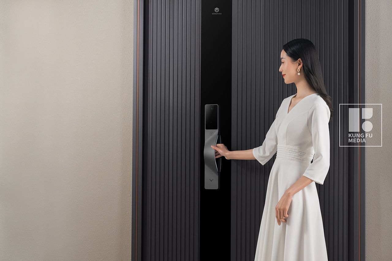 鹿客掌心锁V5平面拍摄图片