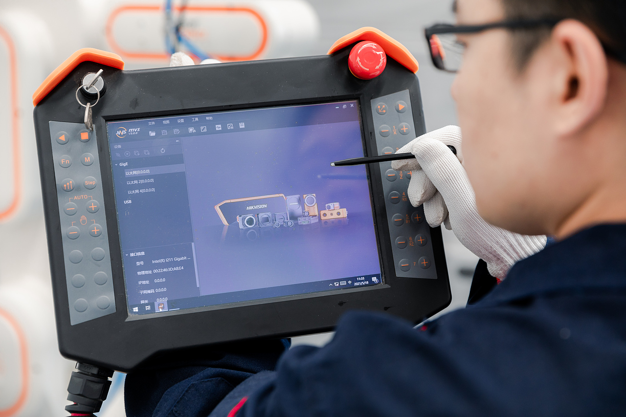 机械臂工厂拍摄