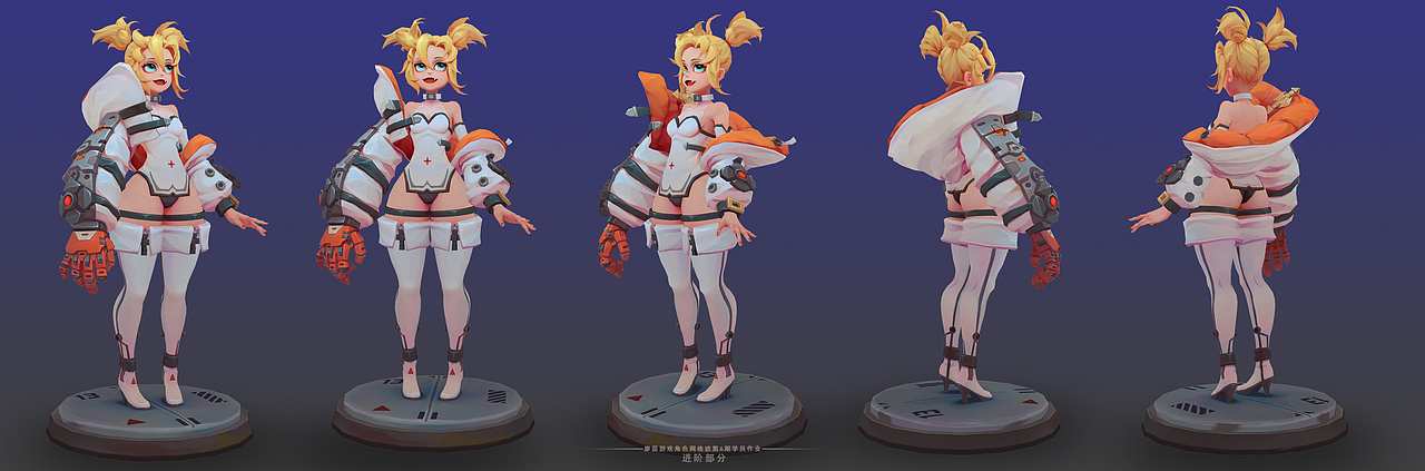 廖磊3D角色网络班第六期作品选集1