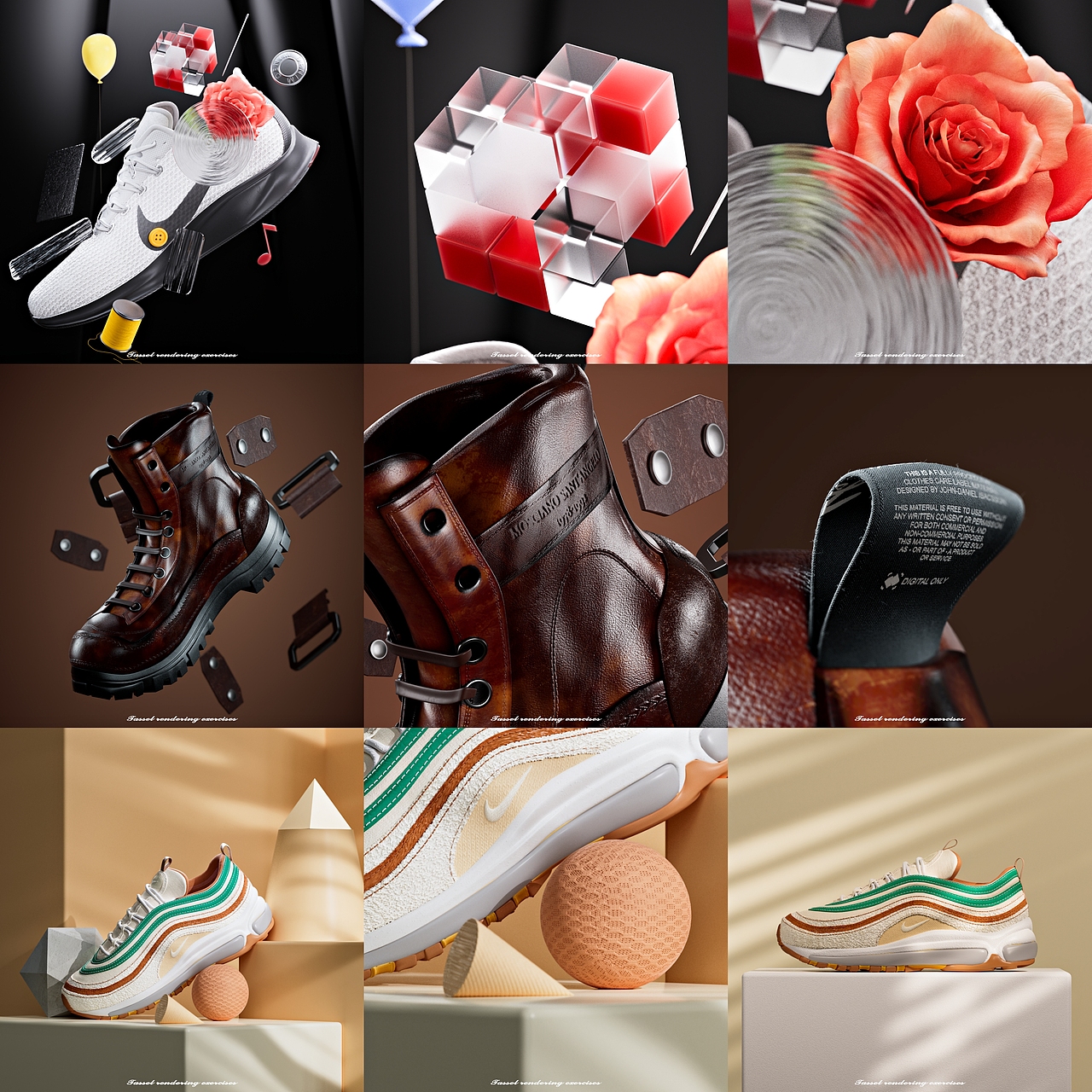 一些渲染练习（图ZMzAyMzM0MDky） - 产品 - 站酷设计师流苏_Liusu原创素材 - 站酷ZCOOL