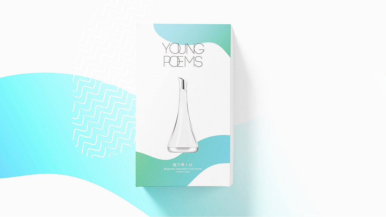 “小魔棒”磁力导入仪包装设计