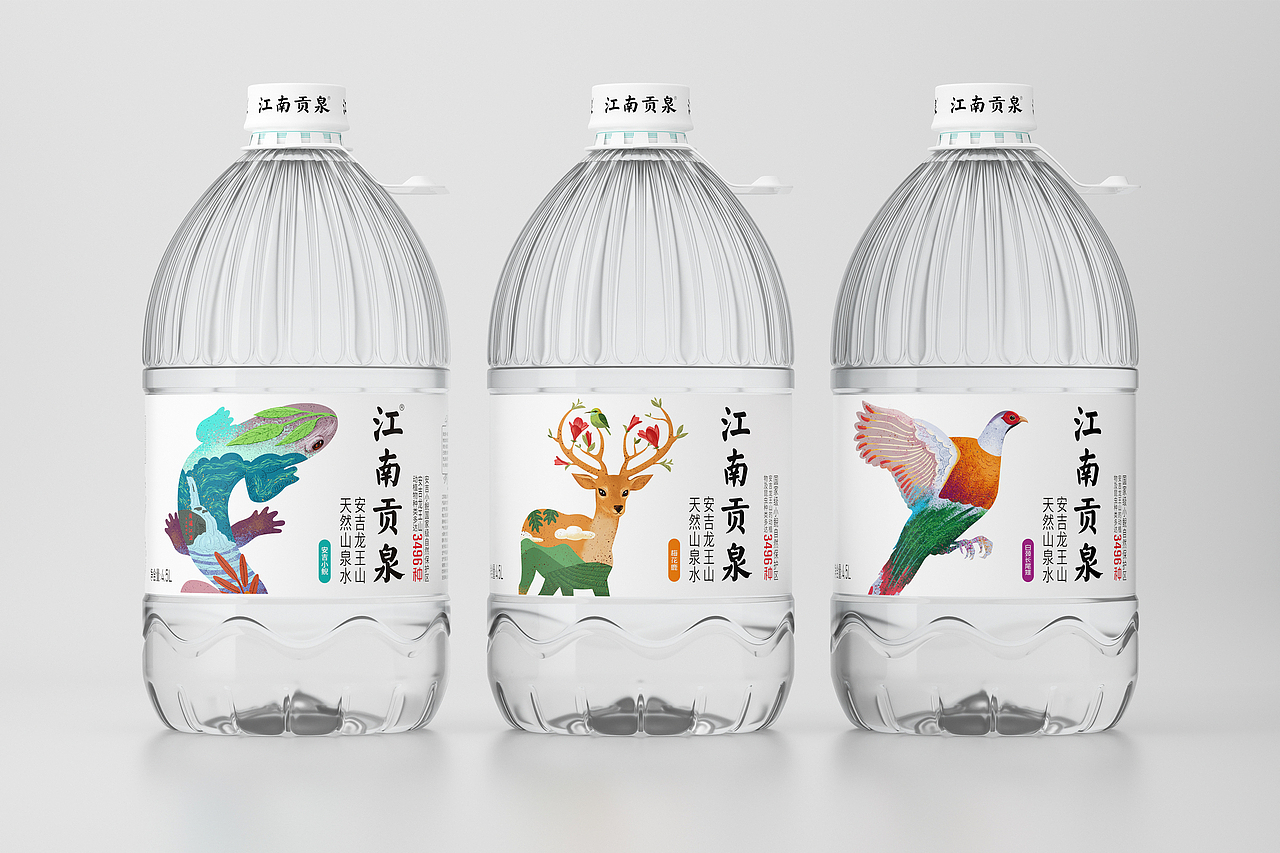 博创/江南贡泉系列产品包装