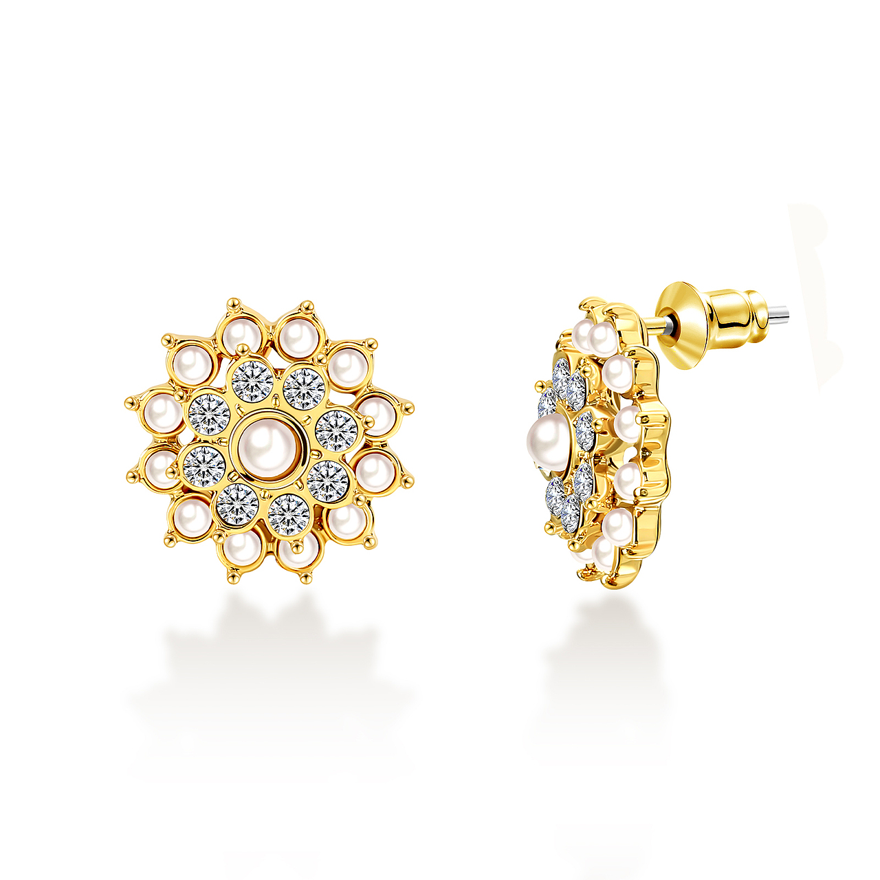 珠宝饰品耳钉精修