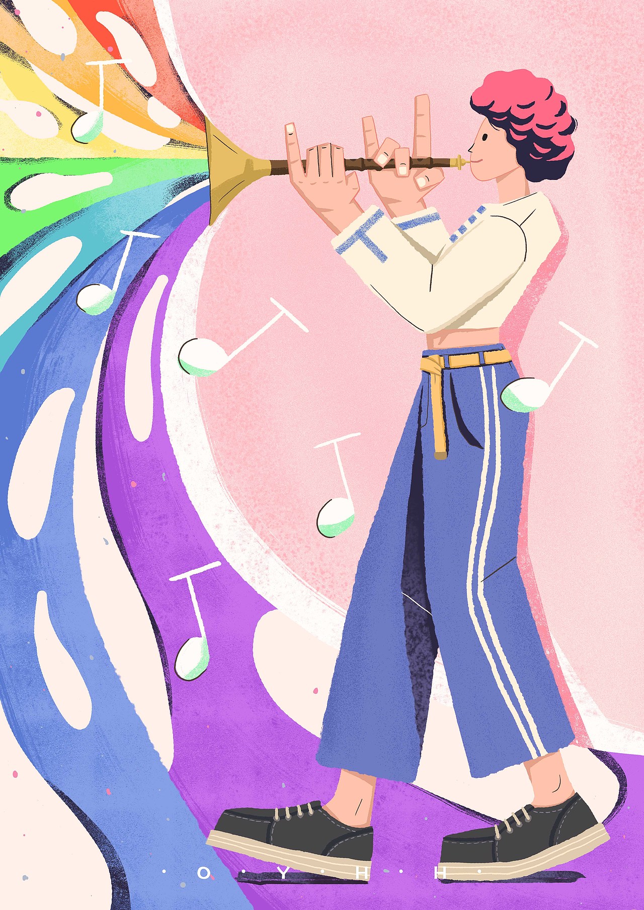 《乐器》系列小合集 原创插画 #创作加油站#（图ZMzExNzM5MzY0） - 创作习作 - 站酷设计师麻瓜啦MGL原创素材 - 站酷ZCOOL