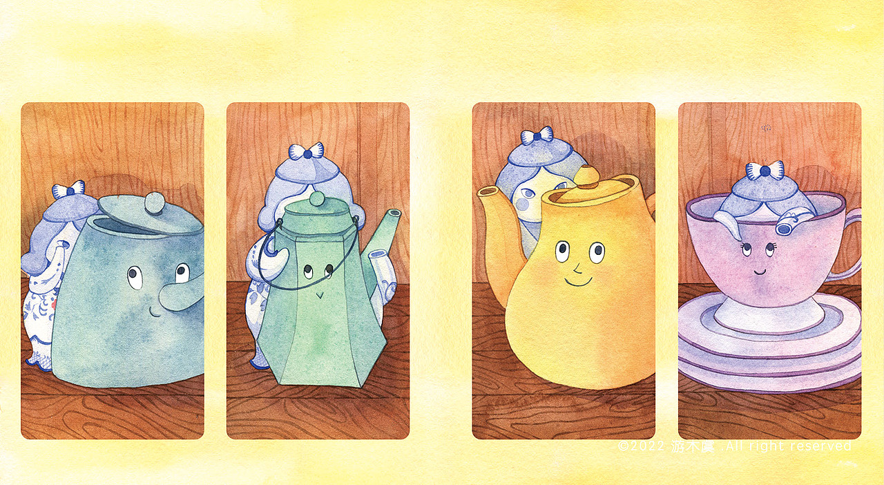 【绘本】茶壶公主捉迷藏