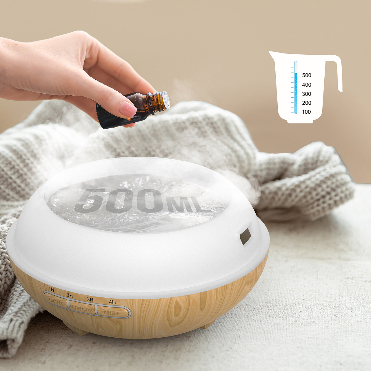 加湿器香薰器亚马逊主附图