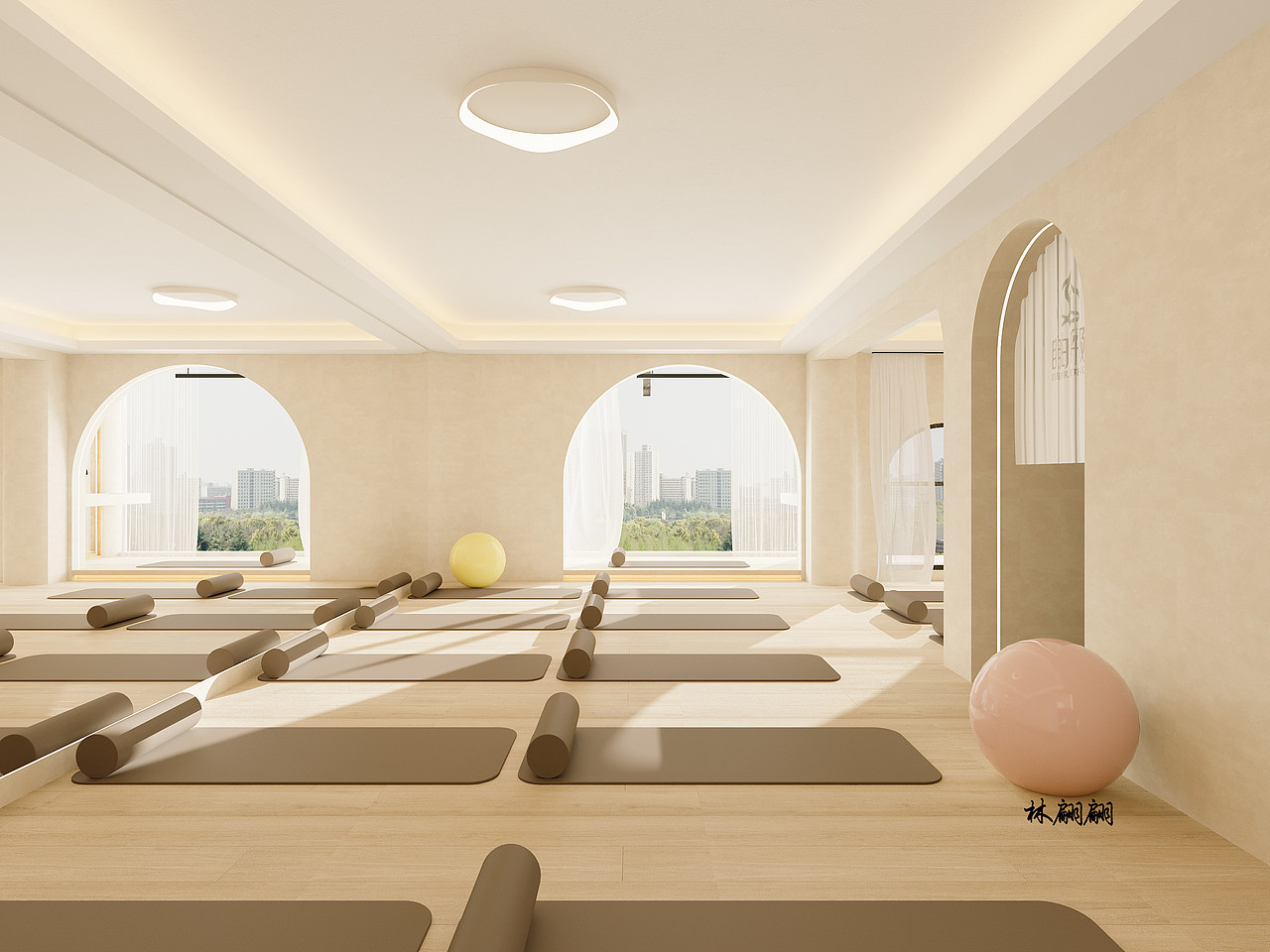 瑜伽馆|动静结合的美