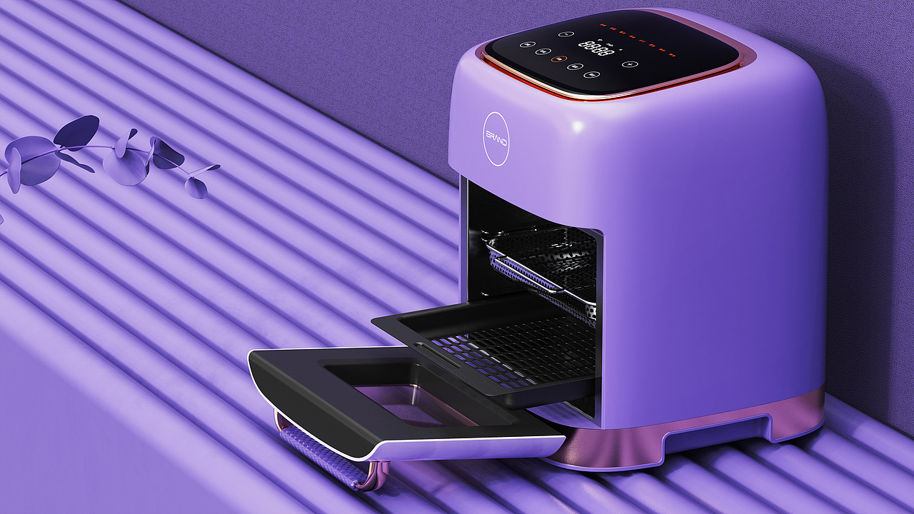 「小型空气炸锅」无油烹饪 健康保障 | 灵犀设计