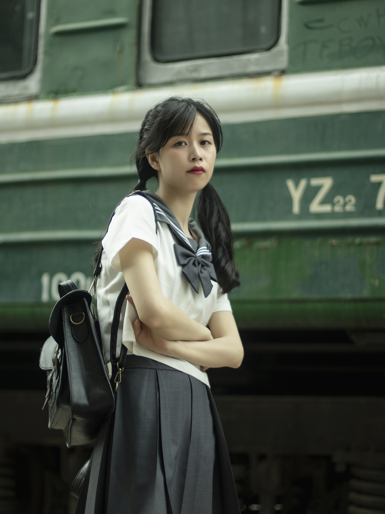 JK少女（图ZMzM5NjcyMTg4） - 人像摄影 - 站酷设计师陈宅原创素材 - 站酷ZCOOL