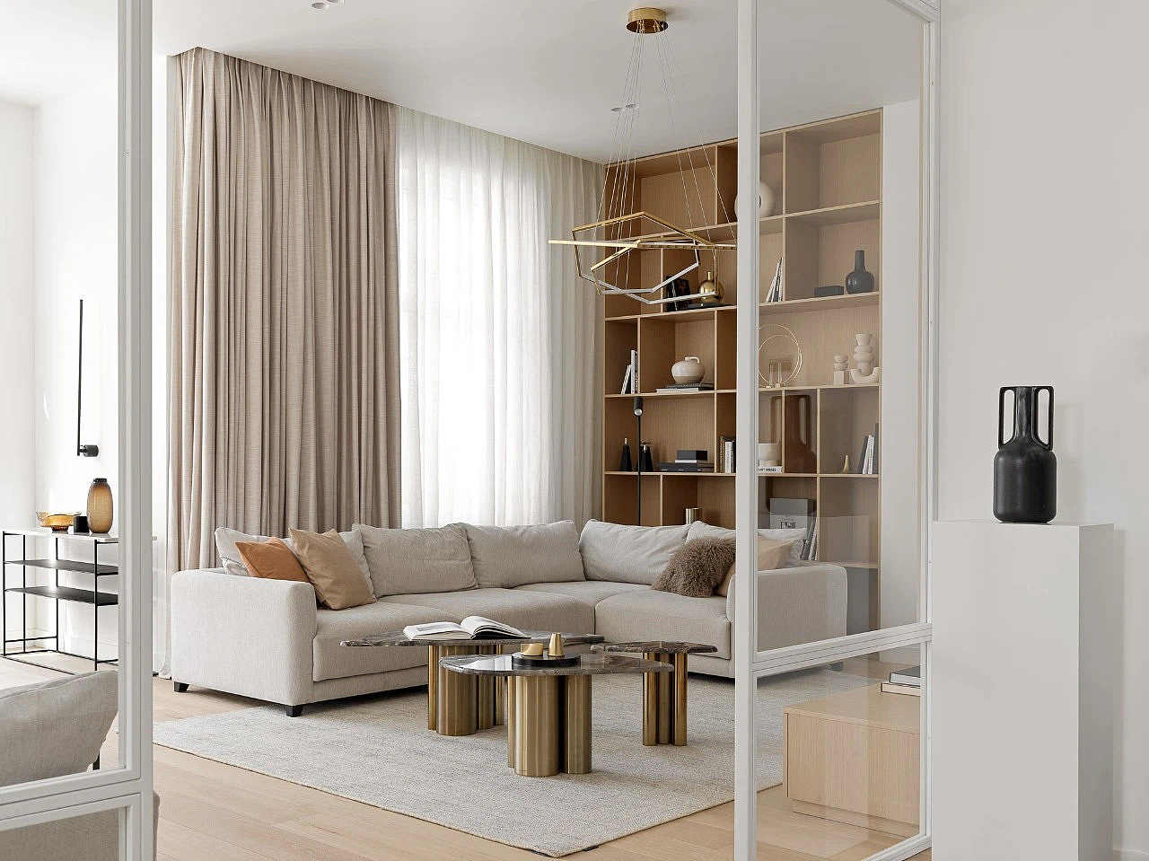 现代艺术住宅 进入一个画廊般的家