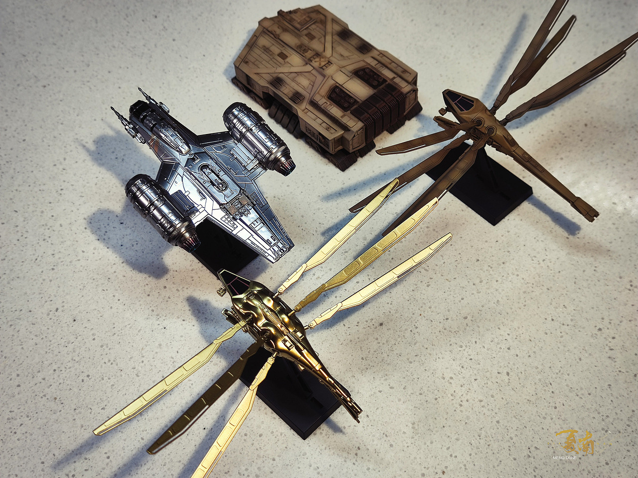 MENG 电影沙丘 影视周边系列——拼装模型（图ZMzU1NDkwNTM2） - 手办/模玩 - 站酷设计师一夏南一原创素材 - 站酷ZCOOL