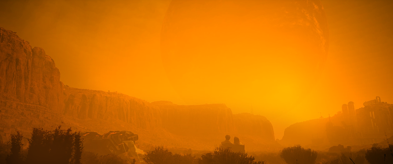 UE5科幻短片《黑河》预告 | 末日美学 | 废土