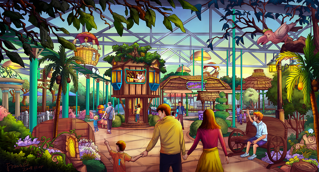 一些主题项目手绘设计（图ZMzEwOTMyNDA4） - 景观设计 - 站酷设计师世颜Tassel原创素材 - 站酷ZCOOL