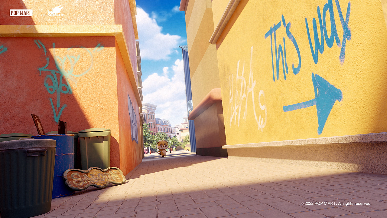 ANIMALS THE MONSTERS 泡泡玛特 CG 动画