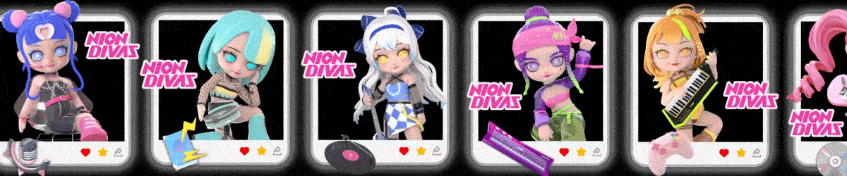 【虚拟女团】NION DIVAS——可授权（图ZMzQ5MTk3NTI4） - IP形象 - 站酷设计师BOOOM本末原创素材 - 站酷ZCOOL