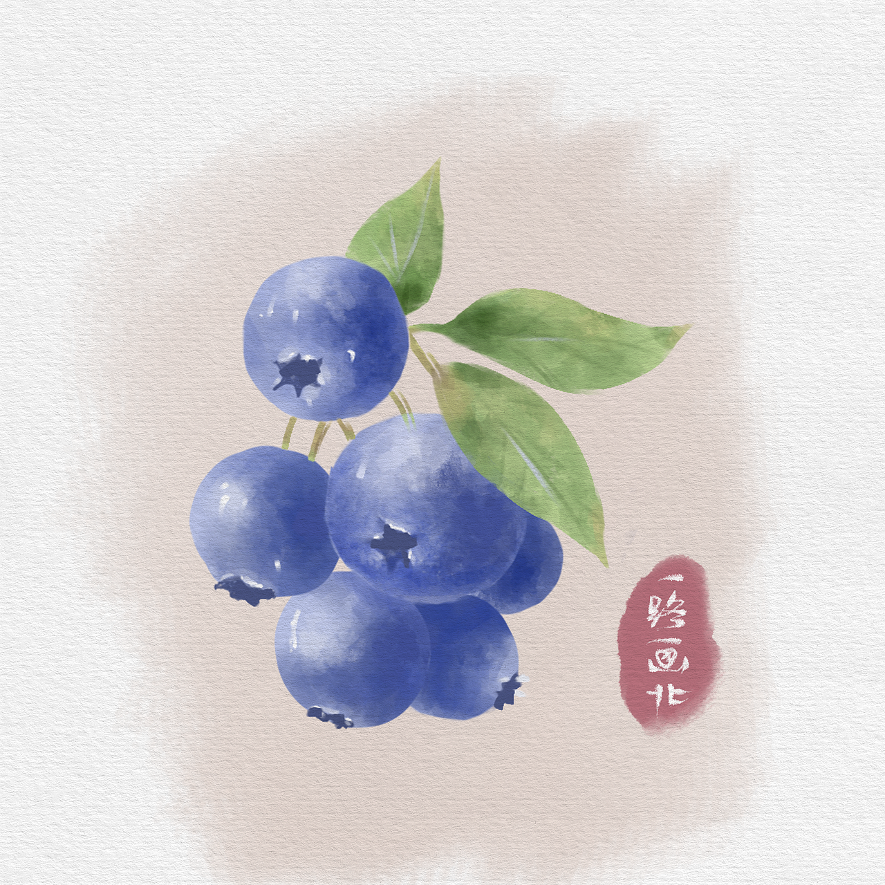水果插画（图ZMzUyNzE3ODg0） - 艺术插画 - 站酷设计师一路画北原创素材 - 站酷ZCOOL