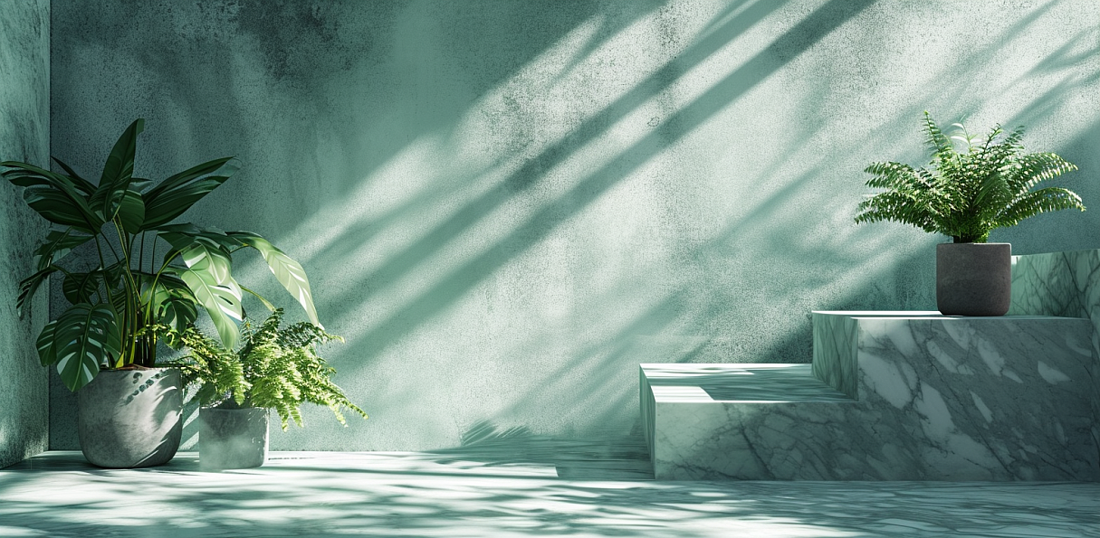 AI电商绿植展台