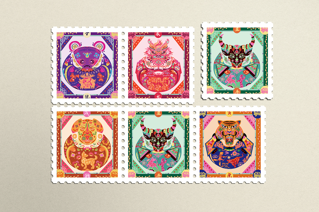 非遗文化——十二生肖剪纸系列