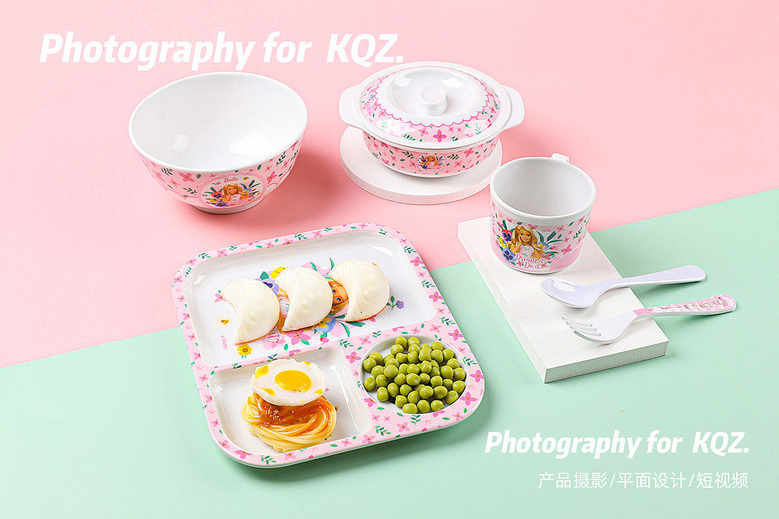 儿童碗静物/儿童餐具/卡纸风静物拍摄/糖果色（图ZMzMxMzg4NTM2） - 产品摄影 - 站酷设计师candykids原创素材 - 站酷ZCOOL