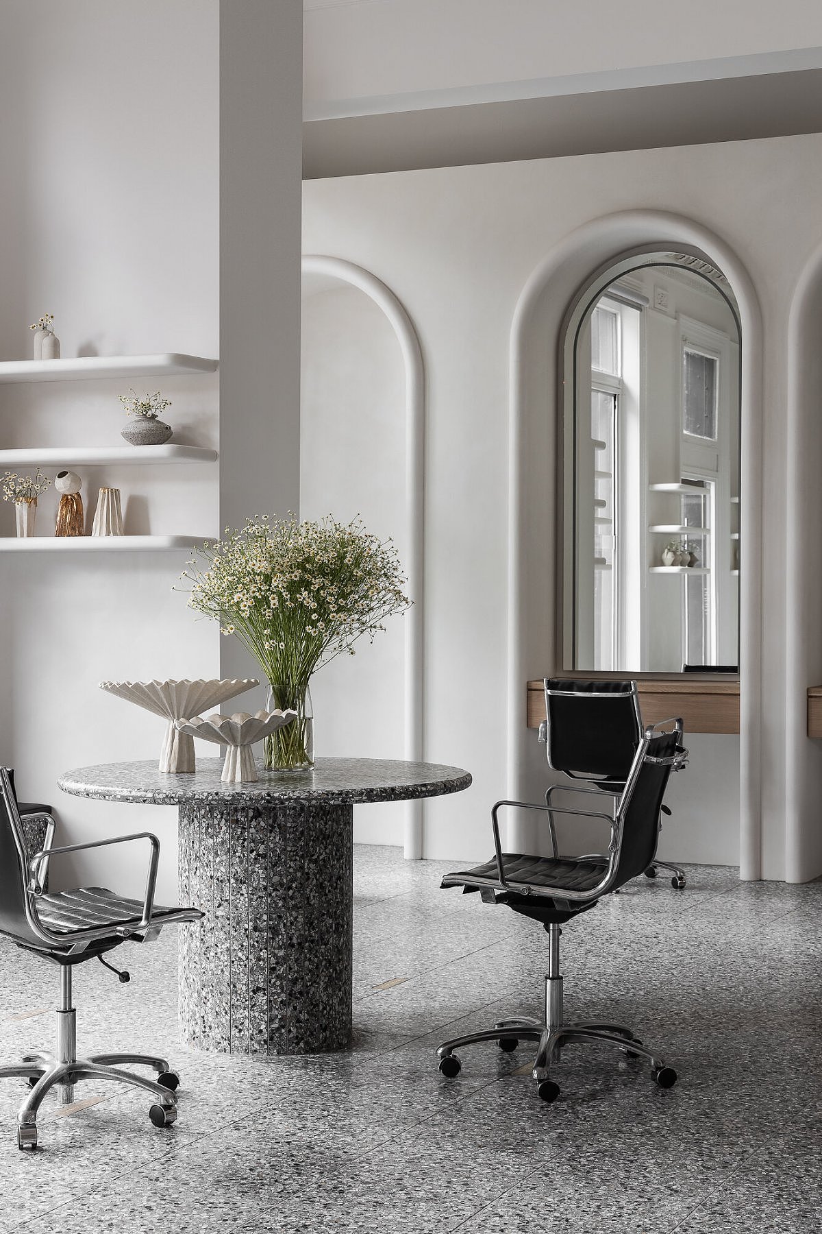 理发沙龙案例鉴赏—成都高端发廊、理发店装修设计