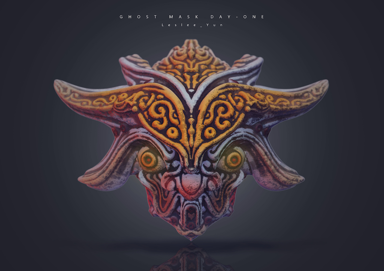 《百鬼相》系列三维速写（一）（图ZMzEzNzgxNDY0） - 人物/生物 - 站酷设计师Leslee_Yun原创素材 - 站酷ZCOOL