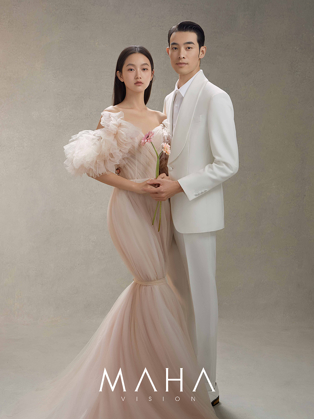 MAHA缦合丨WS粉色复古油画婚纱照（图ZMzYwODI2MjY0） - 人像摄影 - 站酷设计师MAHA贾潇原创素材 - 站酷ZCOOL