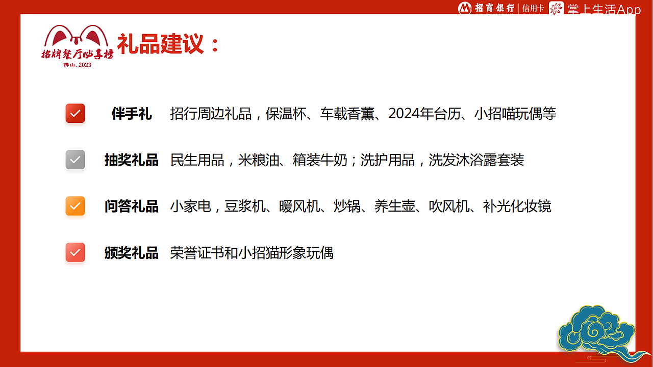 招牌餐厅必享榜-招商银行佛山2023年颁奖典礼-智勇汇