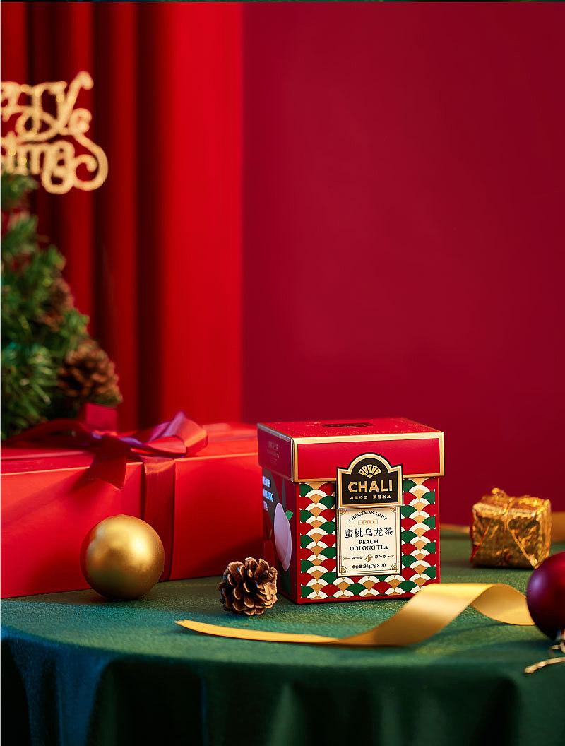 圣诞限定·蜜桃乌龙（图ZMzI0MTAyODA0） - 包装 - 站酷设计师黑荔原创素材 - 站酷ZCOOL