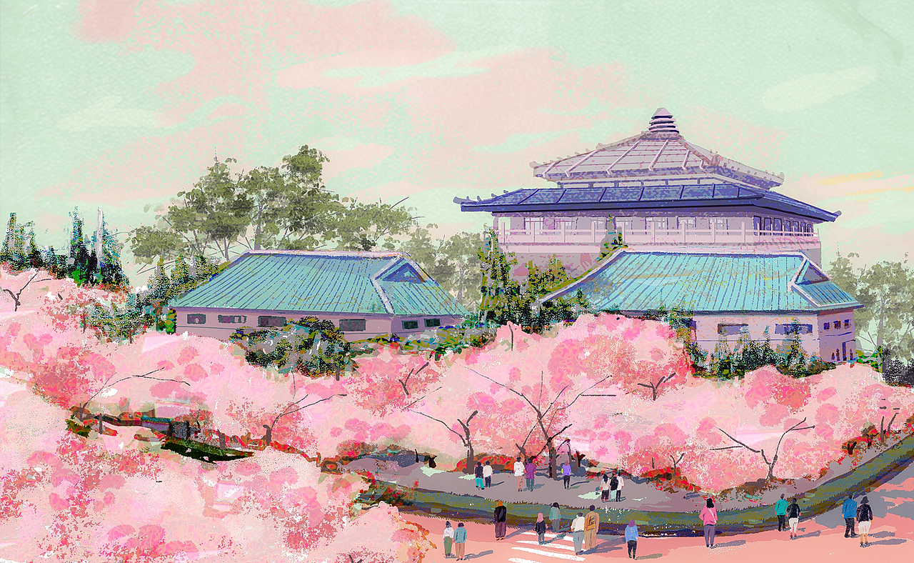 校园几张（图ZMzExMzc5NjAw） - 商业插画 - 站酷设计师星河xxX原创素材 - 站酷ZCOOL