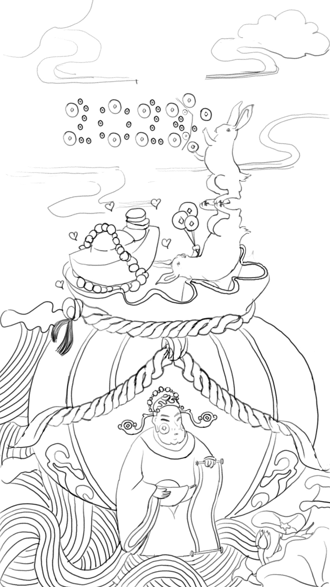 兔年壁纸（图ZMzI4OTg2MTI0） - 主题/皮肤 - 站酷设计师潼婳之前设计原创素材 - 站酷ZCOOL