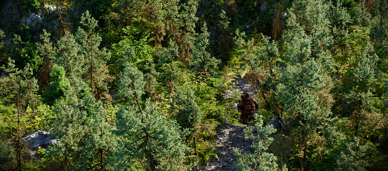 C4D-《登山者风景图》（图ZMzYwMTQ4NTYw） - 场景 - 站酷设计师小周童鞋丶原创素材 - 站酷ZCOOL