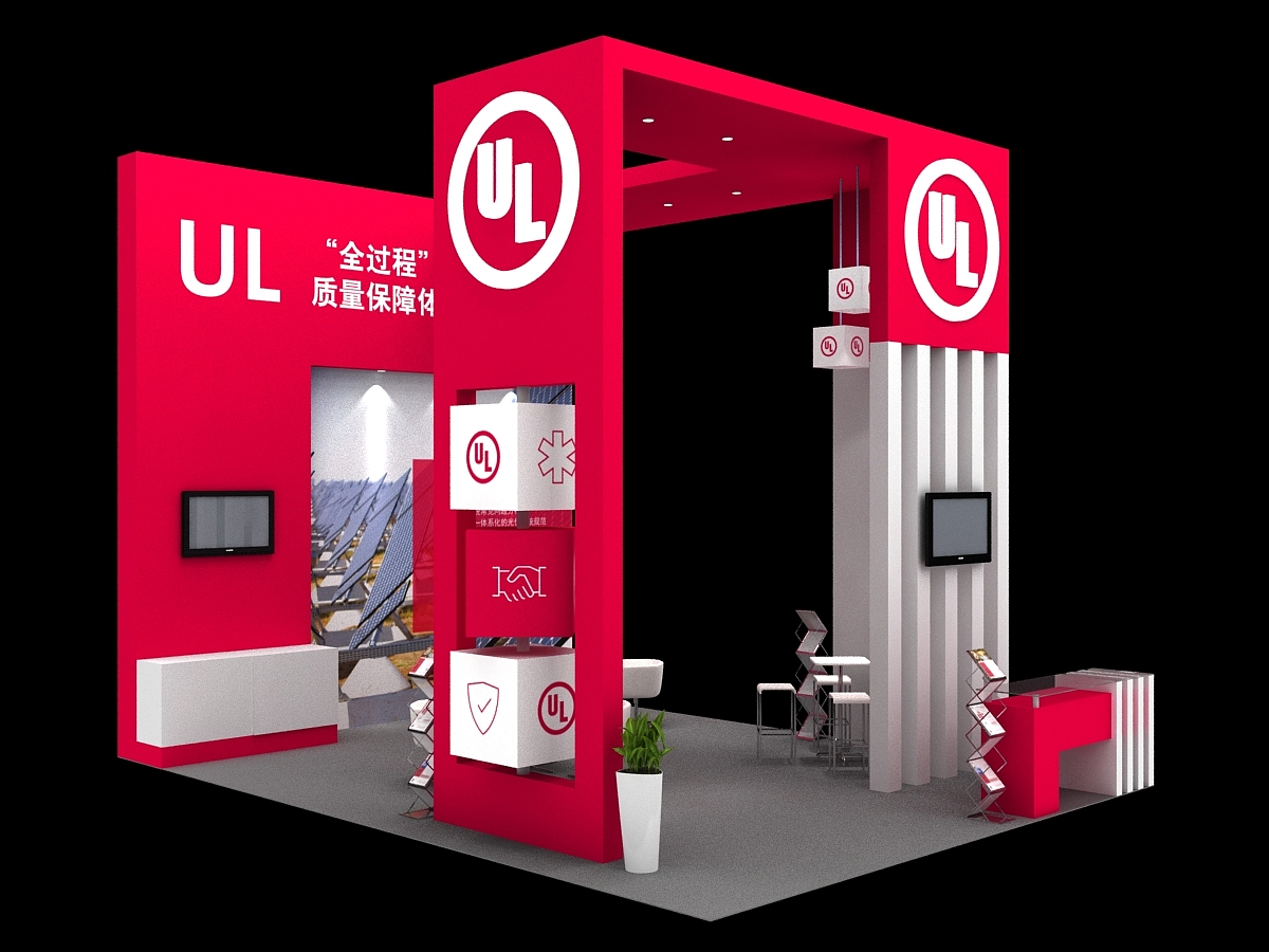 2017 光伏展 6x8m 三开口