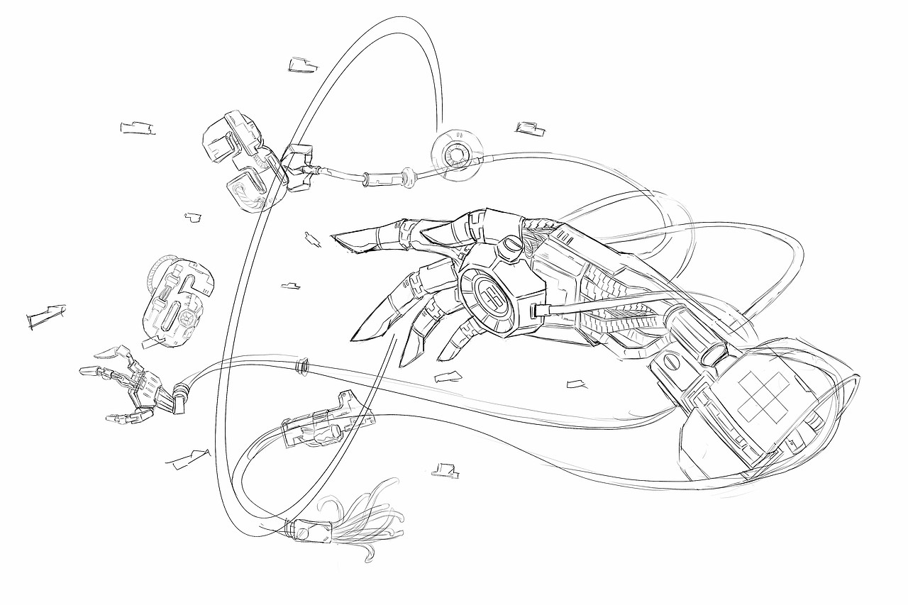 2022 361°童鞋部篮球插画 机甲手臂（图ZMzA4ODYxNjky） - 商业插画 - 站酷设计师JJING0615原创素材 - 站酷ZCOOL