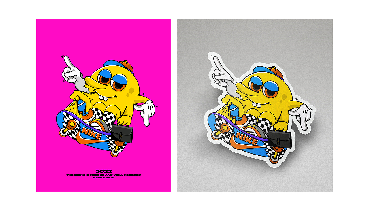 小黄豆&热爱工作插图（图ZMjk3NzMwNzc2） - IP形象 - 站酷设计师六六鱼原创素材 - 站酷ZCOOL