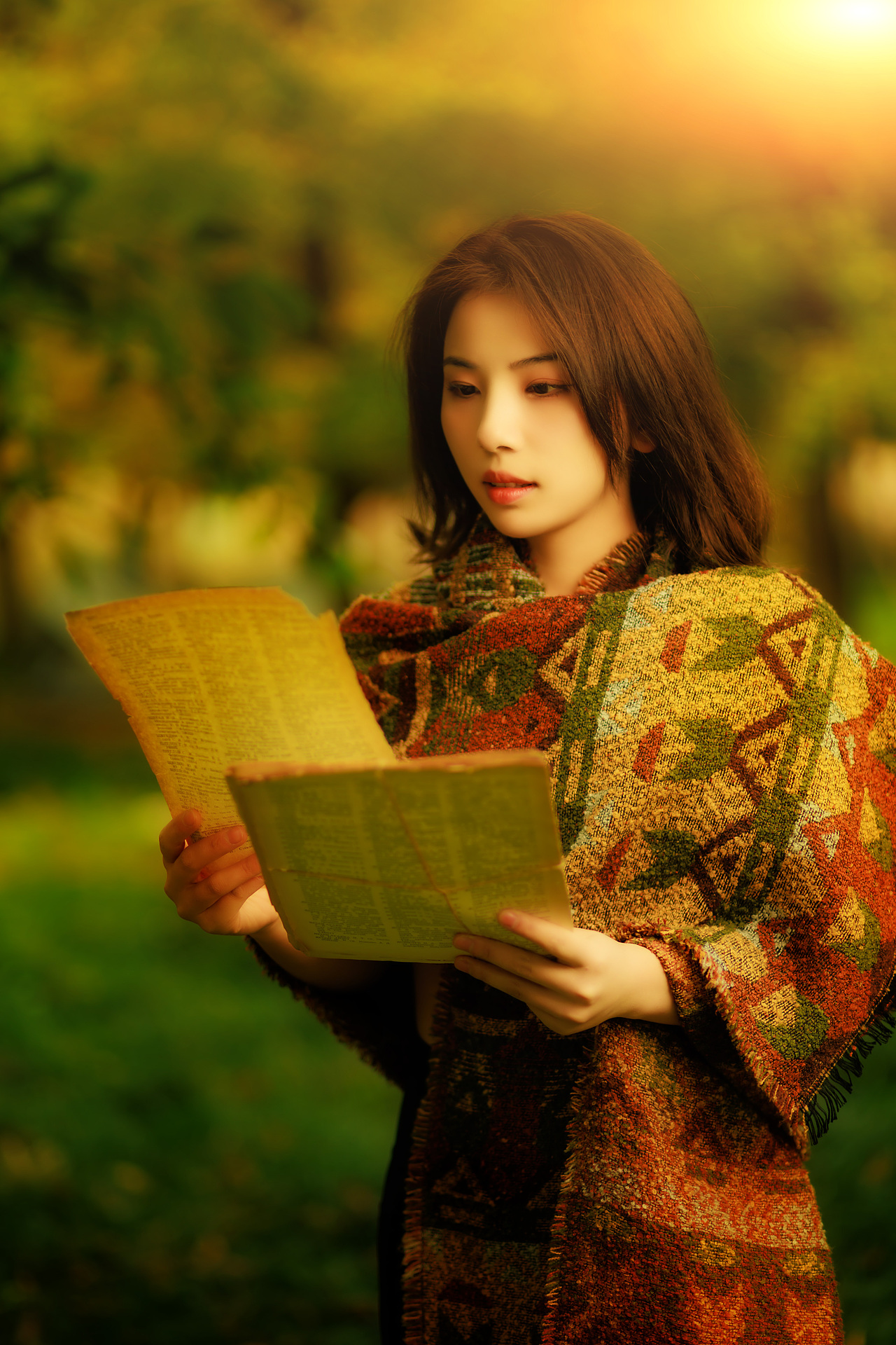 秋意浓（图ZMzIyNDg5NzI4） - 人像摄影 - 站酷设计师临风看雪原创素材 - 站酷ZCOOL