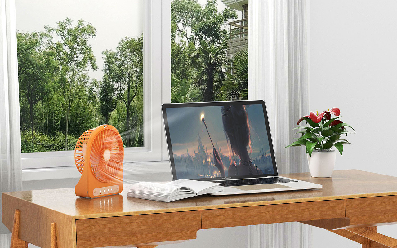 小风扇渲染练习