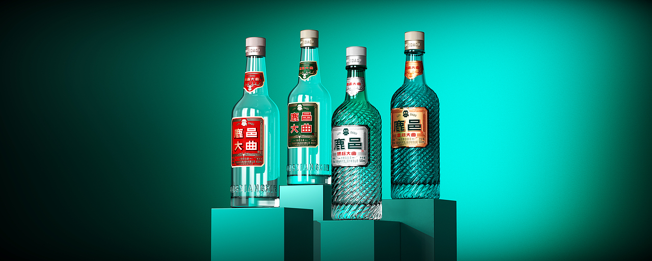 宋河酒业 x 甲古文設計｜鹿邑大曲 焕新归来（图ZMzY4MTUwMDI4） - 包装 - 站酷设计师甲古文設計原创素材 - 站酷ZCOOL